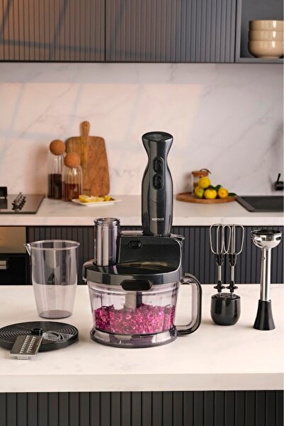 Karaca Mutfak Robotu Shiny Black 2000w