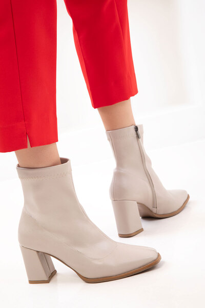 SOHO Bej Kadın Bot & Bootie 21164