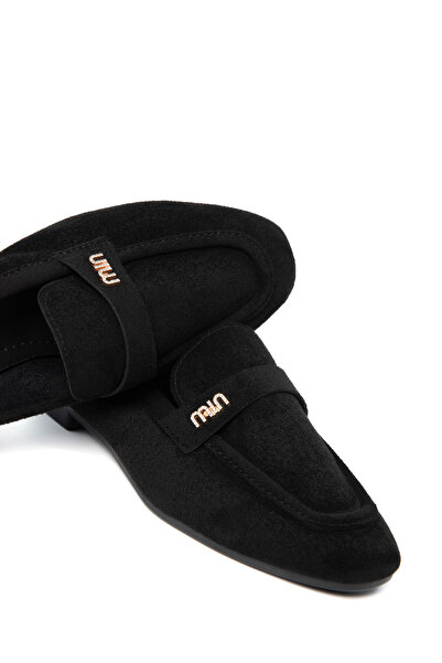 SOHO Μαύρα Suede Γυναικεία Παπούτσια Loafer 21163