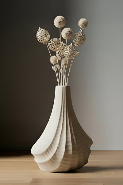 TRENDYOLMİLLA HOME Bohemian Style Ceramic Vase 25X10X19 cm Tphaw26Vz00002