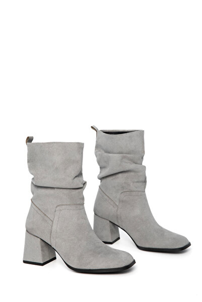 SOHO Γκρι σουέντ Γυναικείες Μπότες & Μποτάκια 21124