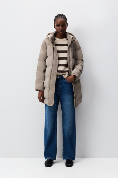 LEFTIES Woman Short Pu Jacket with Button Collar