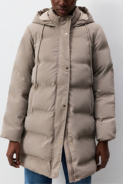 LEFTIES Woman Short Pu Jacket with Button Collar