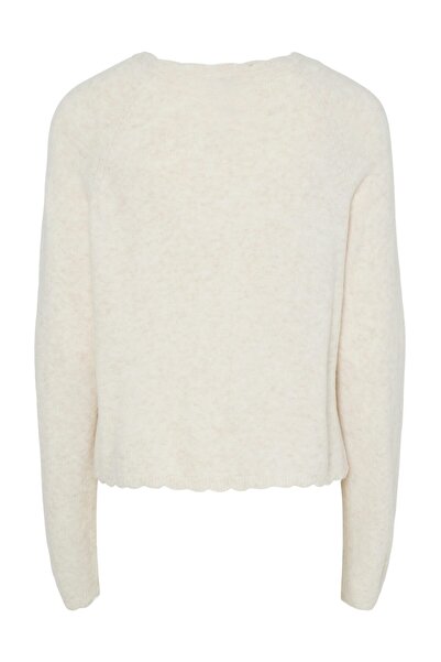 PIECES Pcrath Ls O-Neck Knit Cardigan Pwp Bc