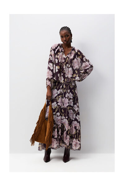 LEFTIES Kobieta Koszulka z siateczki w kropki