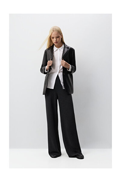 LEFTIES Női, ferde szabású, bő szárú nadrág