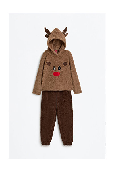 LEFTIES Άντρας Άντρες |   Πιτζάμες με κουκούλα με σχέδιο αλκείου