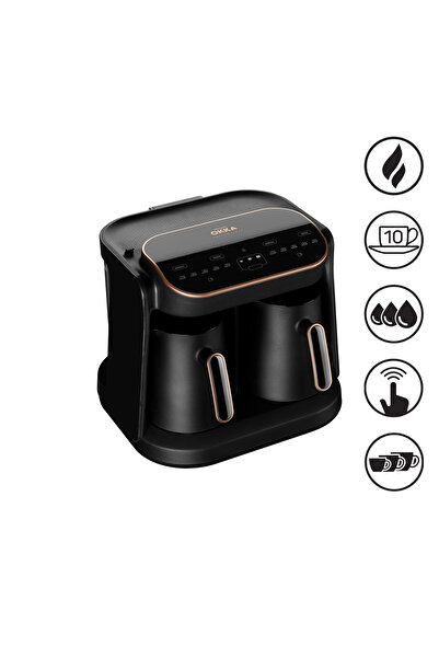 Arzum Okka Grandio Duo Közde Türk Kahvesi Makinesi 10 Fincan Kapasiteli Bakır - OK007-B