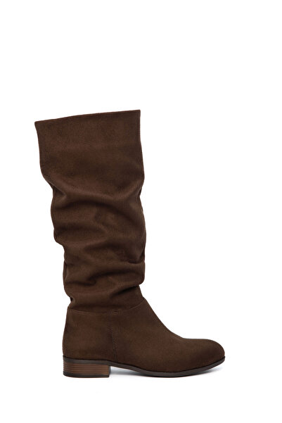 SOHO Brown Suede Women's Boots 21184