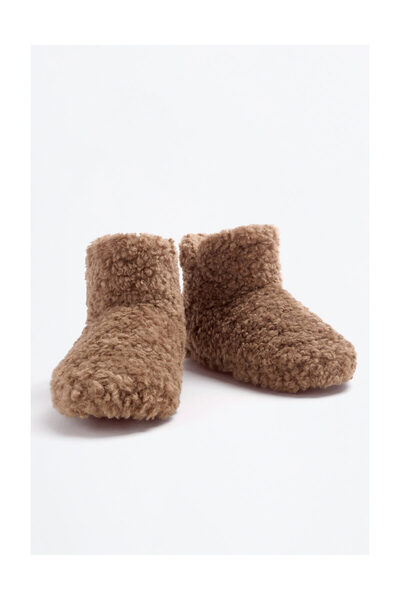 LEFTIES Woman Faux Fur Ankle Booties