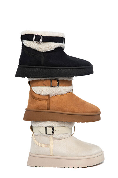 SOHO Black Suede Women's Boots & Booties 21187