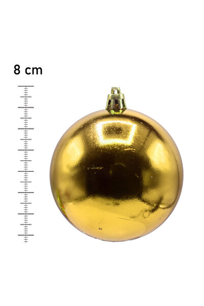 Waldern Στολίδι Χριστουγεννιάτικου Δέντρου Cici Top 8 εκ. Σετ των 6