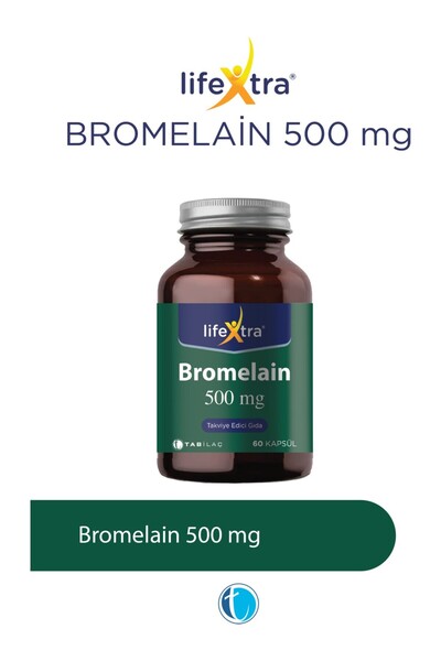 Tab İlaç Lifextra Bromelain 500 Mg 60 Capsules