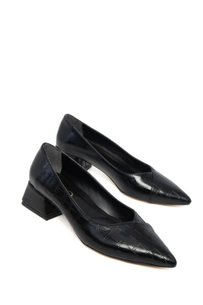 SOHO Black Women's Classic Heeled Shoes 21198