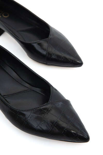 SOHO Black Women's Classic Heeled Shoes 21198