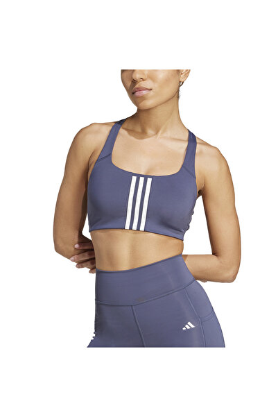 adidas Αθλητικό σουτιέν Powerimpact Training μεσαίου στήριξης με 3 ρίγες