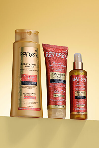 Restorex 250 Ml Nourishing Care Conditioner - 7 Eye-Catching Shine Silky Softness