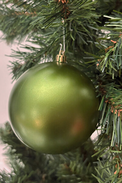 Waldern Χριστουγεννιάτικο στολίδι για χριστουγεννιάτικο δέντρο ματ 6 εκ. 6 τεμάχια Cicitop