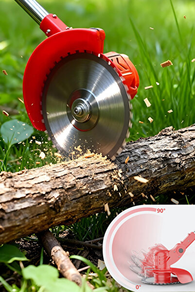 Aprilla Şarjlı Ot ve Çim Biçme Makinesi | 21V Güç, 11 Aksesuar, Ergonomik Tas...