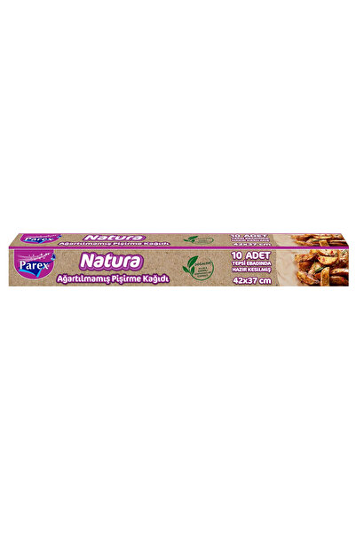 Parex Natura Unbleached Ready-Cut Baking Paper 10 Pieces 42X37Cm 1 Pack