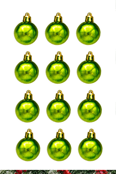 Waldern Χριστουγεννιάτικο δέντρο πεύκου 12 τεμαχίων Cici Ball 3cm Χριστουγεννιάτικο στολίδι