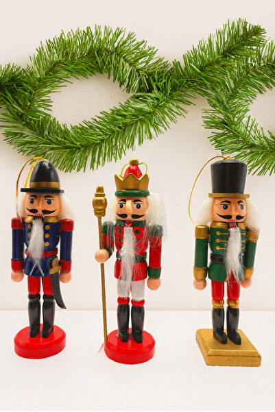 Waldern Premium Collection 3-Piece 12.5 cm Lead Soldier Set Decorative Christmas Ornament