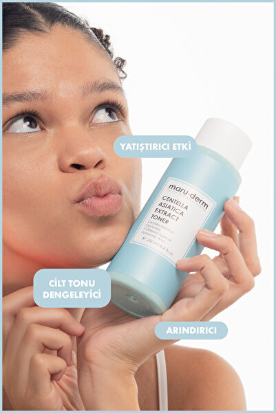 Maru.Derm Centella Asiatica Yatıştırıcı & Ceramide Nemlendirici Cica Tonik 250 ml