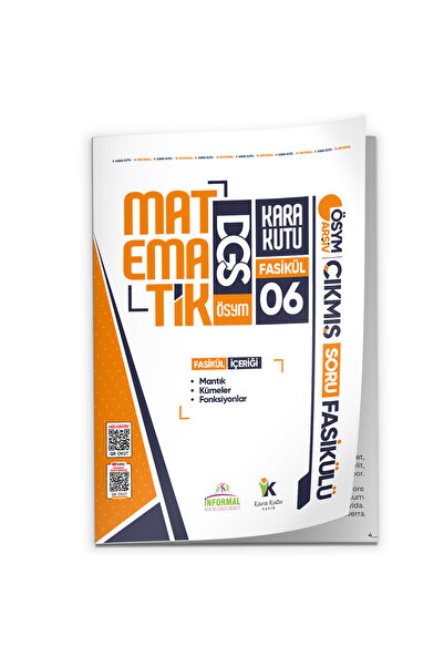 İnformal Yayınları 2025 DGS Matematik Kara Kutu Ondalık Sayılar 6.Fasikül ÖSY...