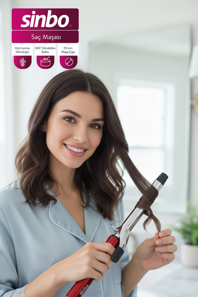 Sinbo SHD-7032 Saç Şekillendirici Saç Maşası