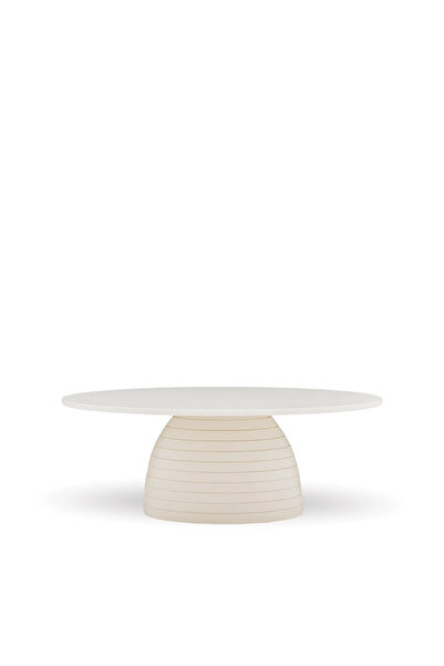 Enza Home Amalfi Büyük Orta Sehpa - Beyaz