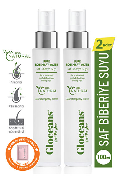 gloceans feel the glow Hair Tones - Hair Growth Promoting 100% Natural Water X 2