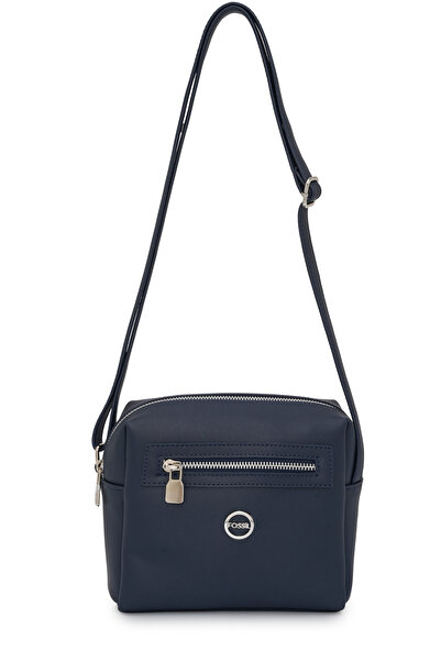 Fossil Navy Blue Women's Hand and Cross Shoulder Bag 05Fo25K5082