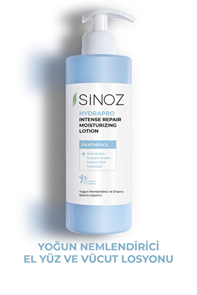 SİNOZ Hydrapro Yoğun Nemlendirici El Yüz ve Vücut Losyonu 400 ml