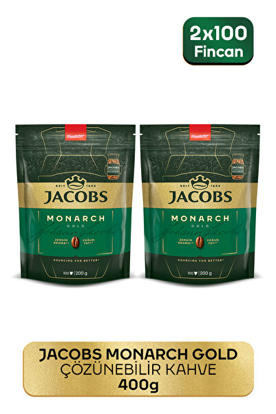 Jacobs Monarch Gold Granül Kahve 200 gram X 2 Adet