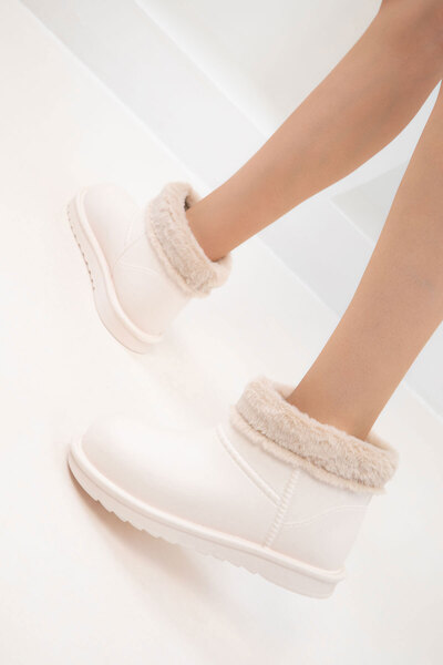 SOHO Beige Women's Boots & Booties 20986