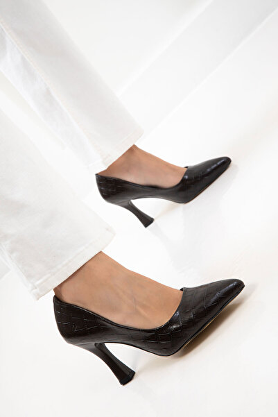 SOHO Brown Krako Women's Classic Heeled Shoes 16002