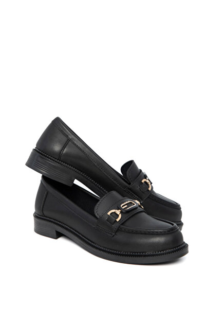 SOHO Black Women's Loafer Shoes 21161