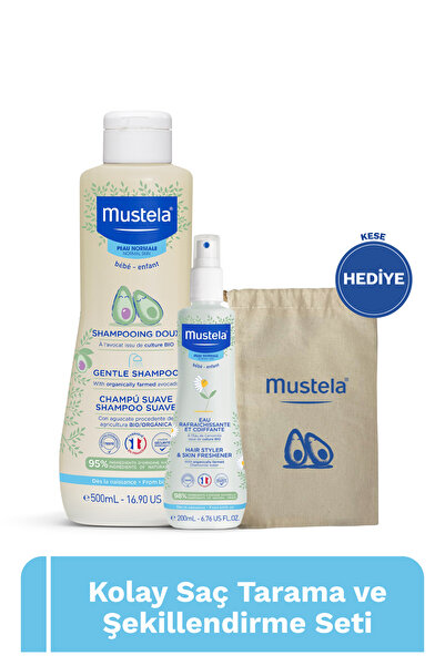 Mustela Kolay Saç Tarama ve Şekillendirme Seti
