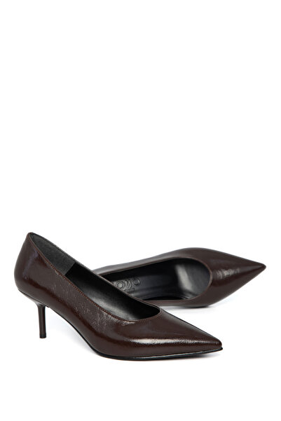 SOHO Brown Women's Classic Heeled Shoes 21170