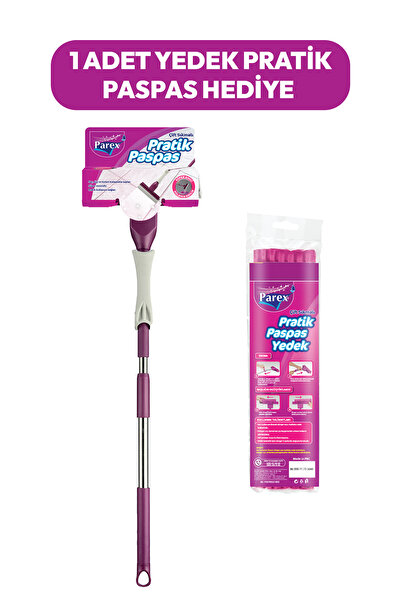 Parex Pratik Paspas Çift Sıkmalı Yedek Hediyeli