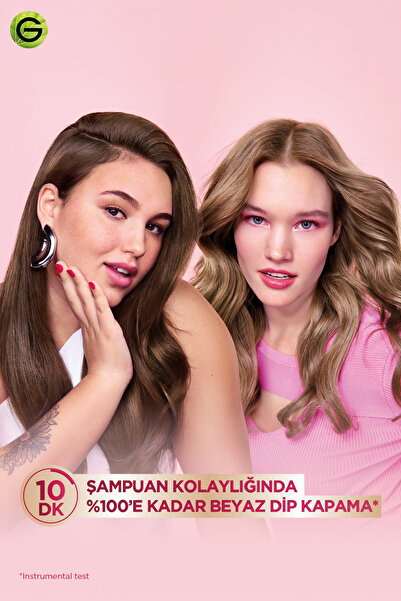 Garnier Color Shampoo Retouch Şampuan Kolaylığında Siyah 2.0 Dip Boyası, Vegan, Amonyaksız, Kalıcı ve Pratik