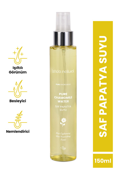 Bade Natural Papatya Suyu Saç Toniği %100 Doğal Ve Saf 150 ml