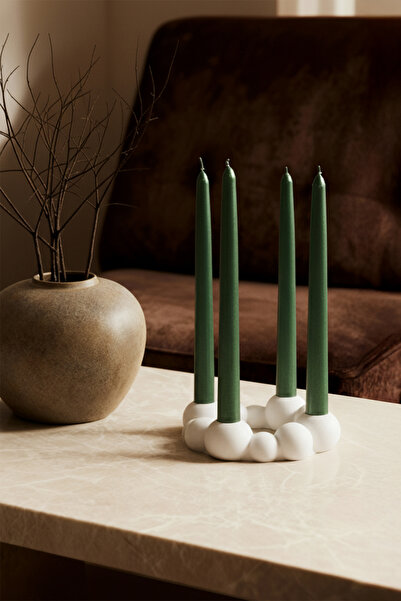 TRENDYOLMİLLA HOME Ceramic Bubble Candle Holder Tphaw26Sm00002