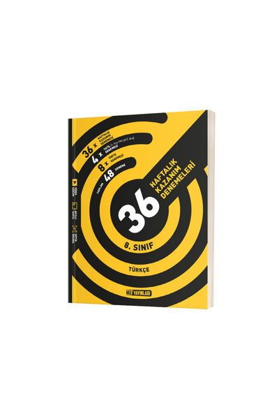 Hız Yayınları Hız 8.Sınıf LGS 36 Haftalık Türkçe Deneme