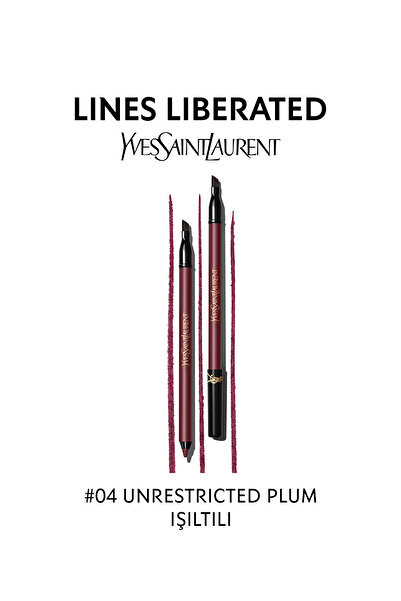 Yves Saint Laurent Lines Liberated Suya Dayanıklı Göz Kalemi 04 Unrestricted ...