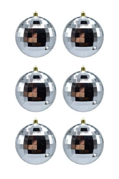 Waldern Στολίδι για χριστουγεννιάτικο δέντρο 6 τεμαχίων 10 εκ. Cici Ball