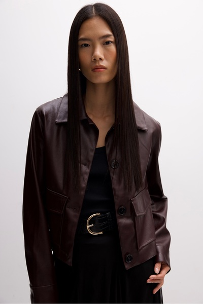 LEFTIES Woman's Onion Jacket Without a Buttoned Collar