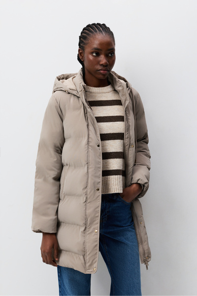 LEFTIES Woman Short Pu Jacket with Button Collar