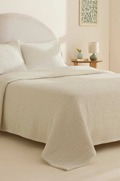 Karaca Home Linda Çift Kişilik Yatak Örtüsü Mint