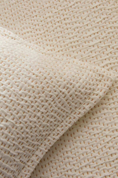 Karaca Home Linda Çift Kişilik Yatak Örtüsü Bej